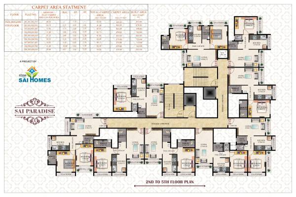  sai-paradise Sai Paradise Cluster Plan