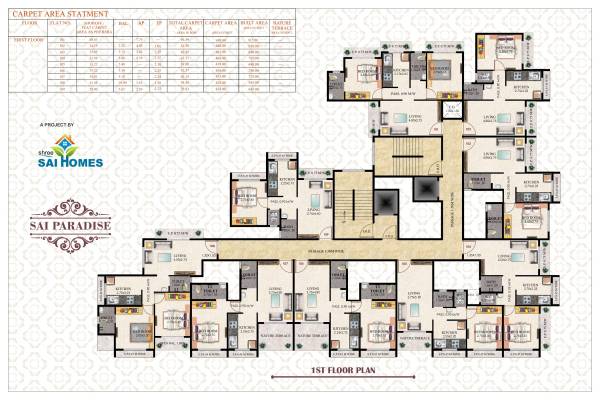  sai-paradise Sai Paradise Cluster Plan