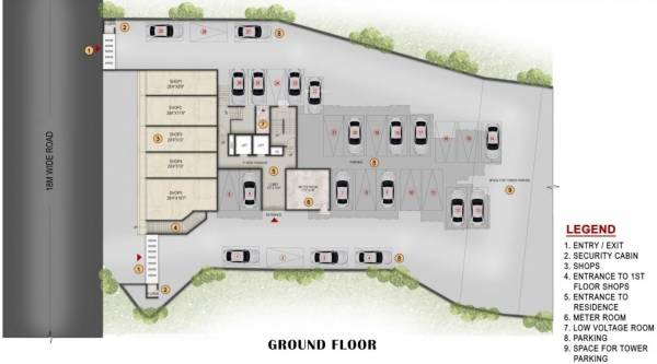  krishna-ultima Krishna Anand Ground Cluster Plan