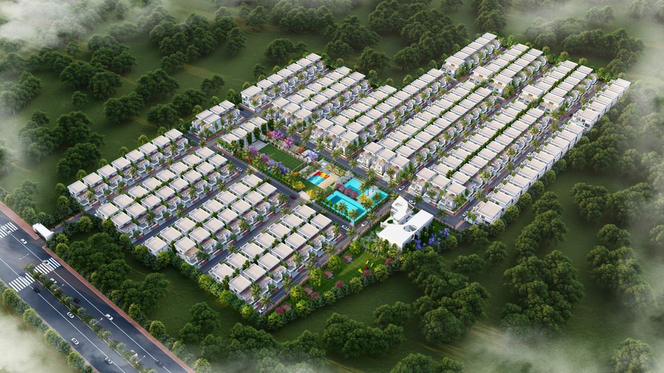  vrinda luxury villas Elevation