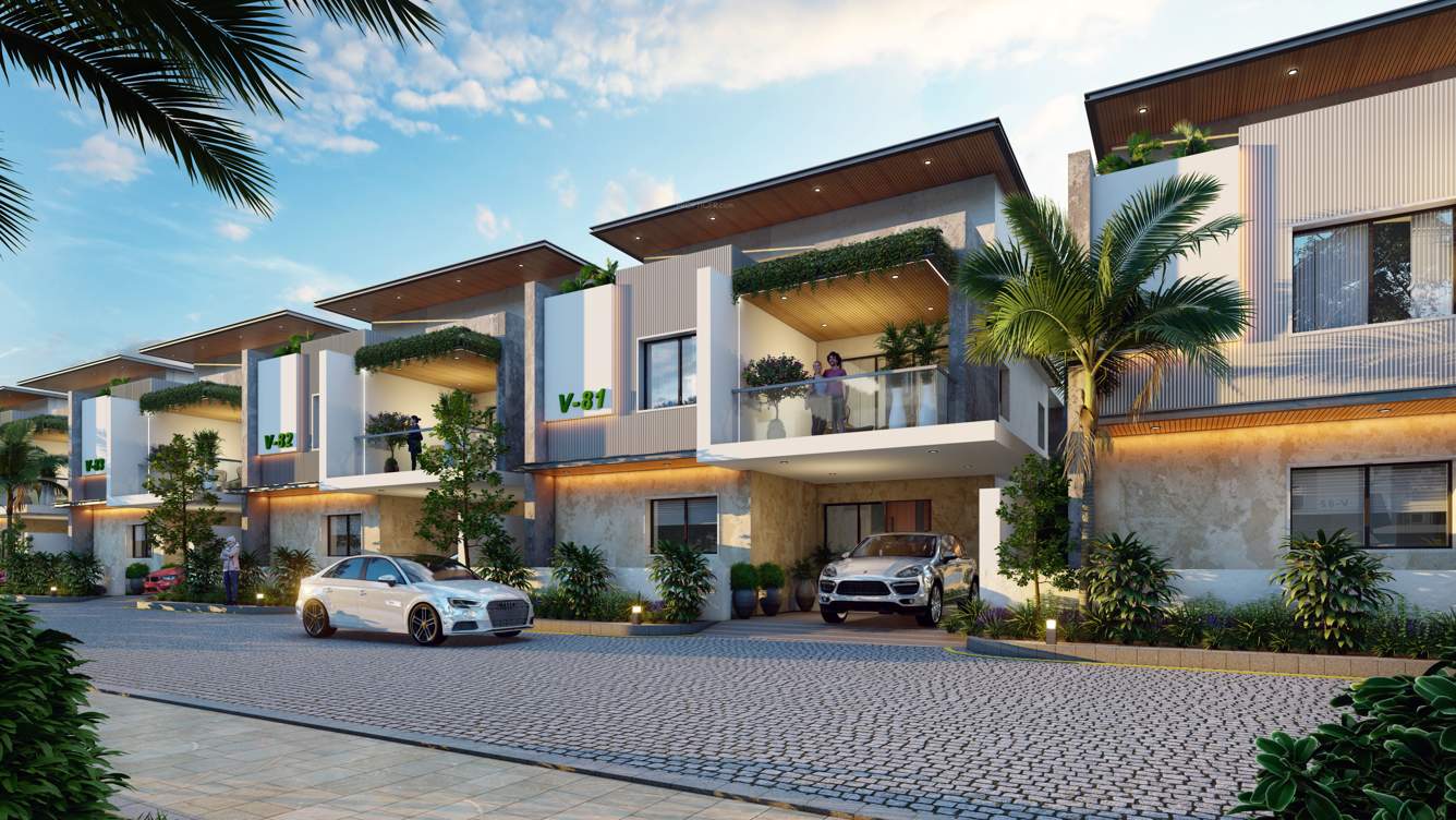  vrinda luxury villas Elevation