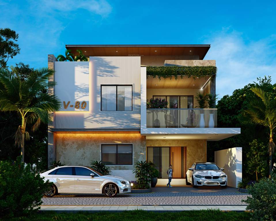  vrinda luxury villas Elevation