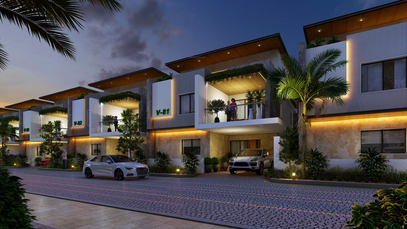  vrinda luxury villas Elevation