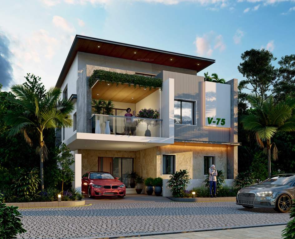  vrinda luxury villas Elevation
