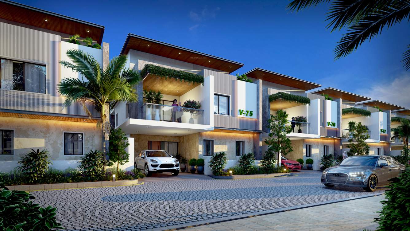  vrinda luxury villas Elevation