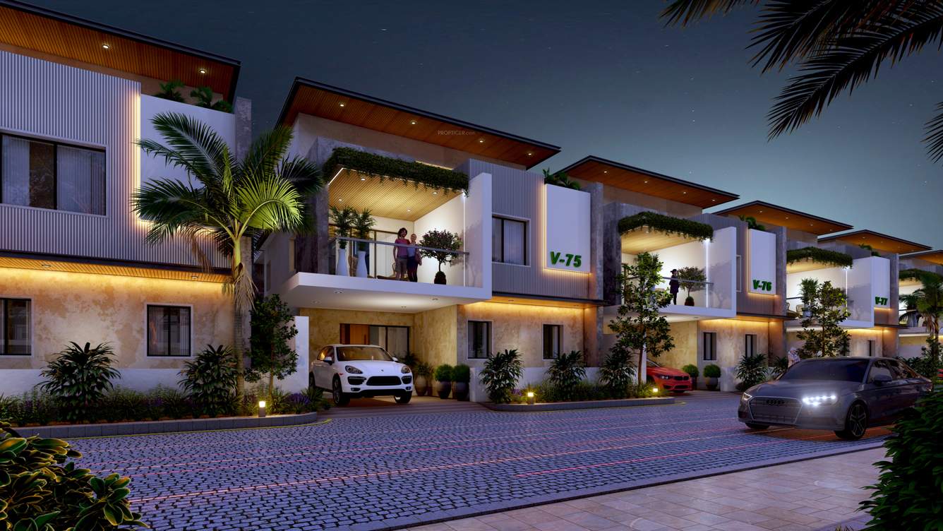  vrinda luxury villas Elevation