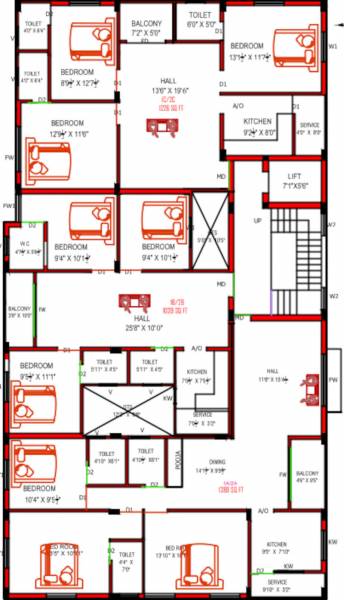  pacific Pacific Cluster Plan From 1st to 2nd Floor