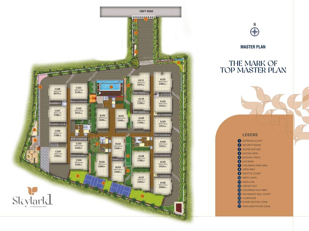  skylark 1 Master Plan