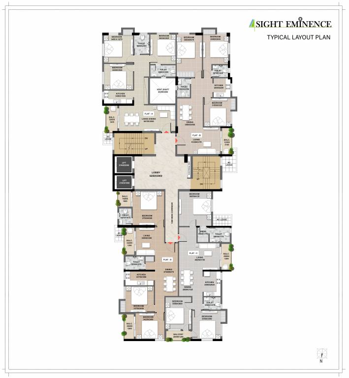  eminence 4 Sight Eminence Cluster Plan