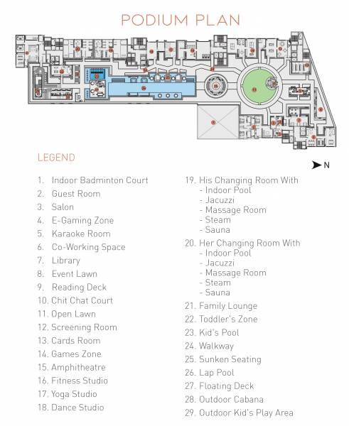  the-varanda Block A Cluster Plan