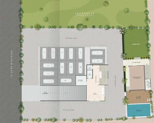  green-leaf-antilia Green Leaf Antilia Cluster Plan For Ground Floor