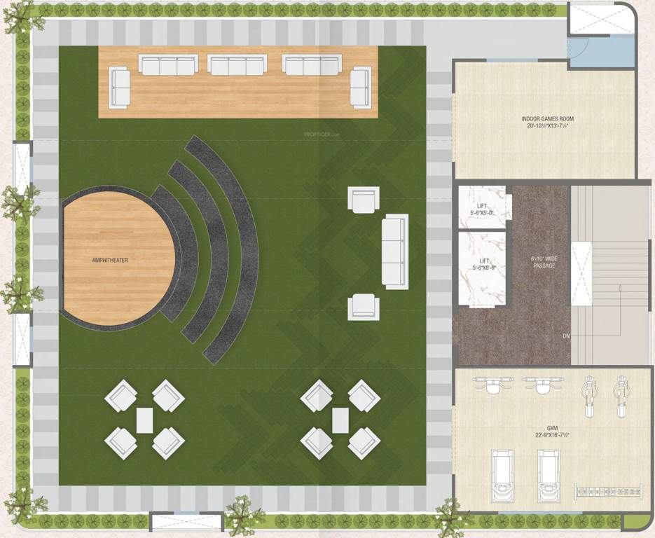  green leaf antilia Green Leaf Antilia Terrace Cluster Plan