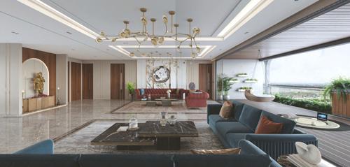  green-leaf-antilia Living Area