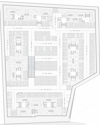  skyline Block Block A,B,C,D,E,F,G,H,I And J Cluster Plan For Basement two