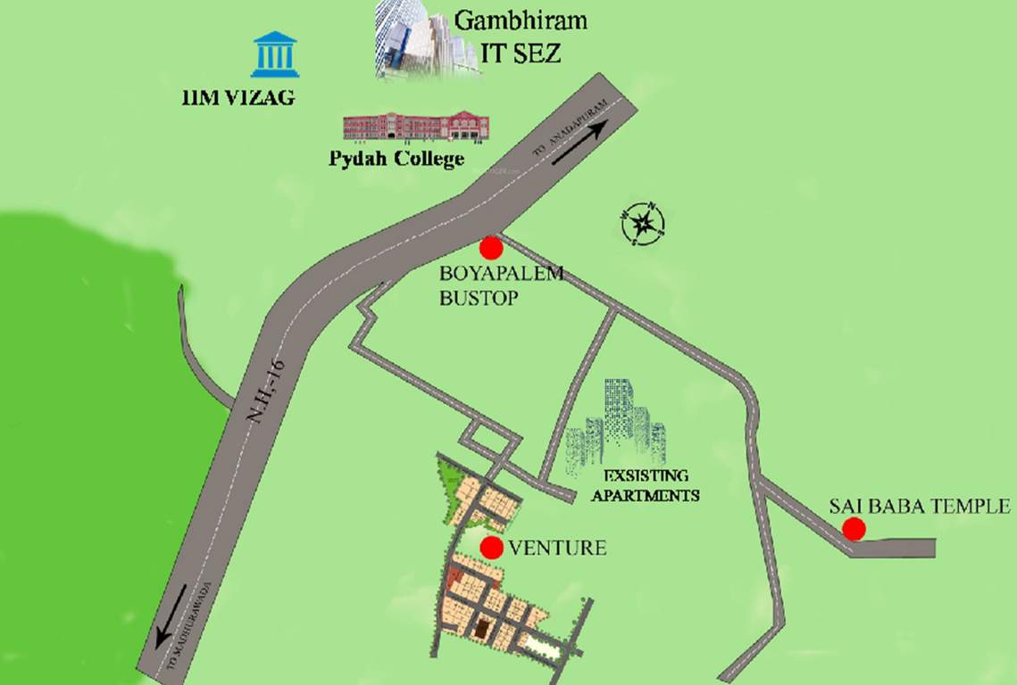  vinayagar layout Location Plan