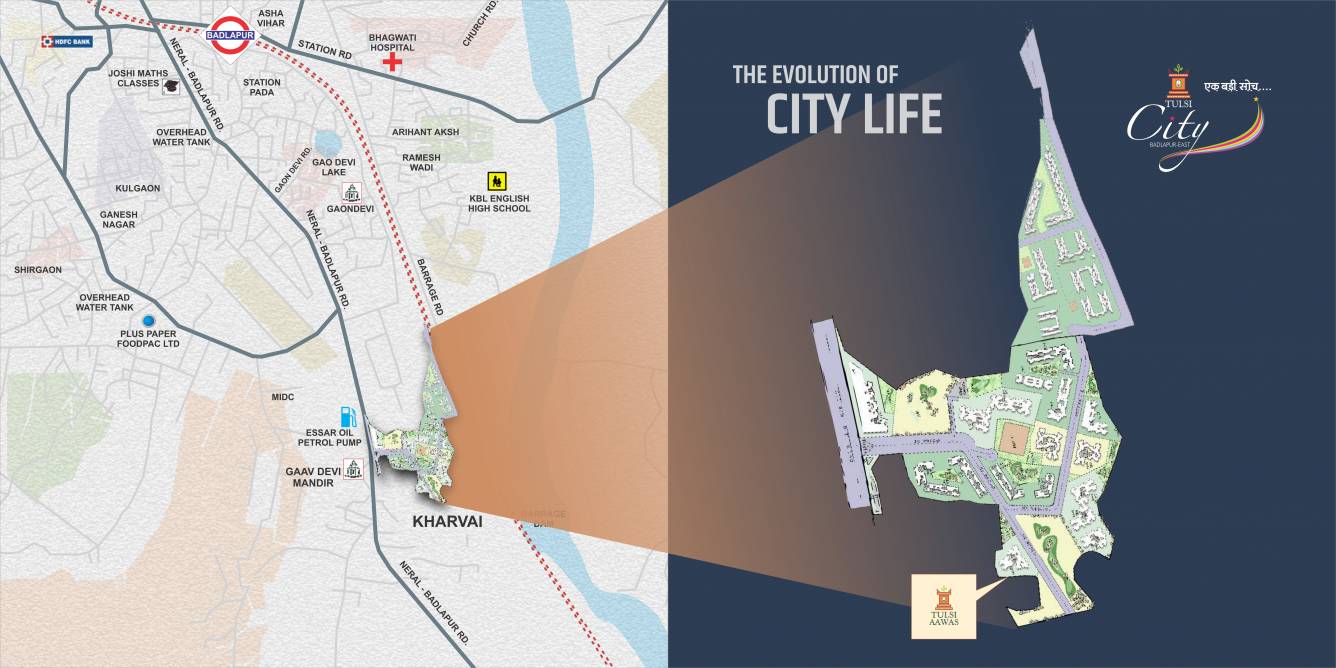  tulsi aawas Location Plan