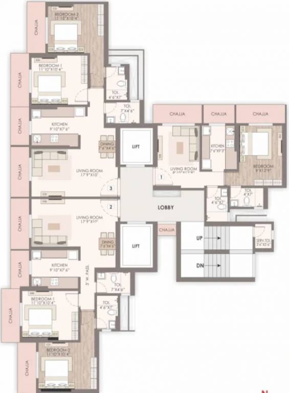 jiten chs Jiten CHS Wing C Cluster Plan