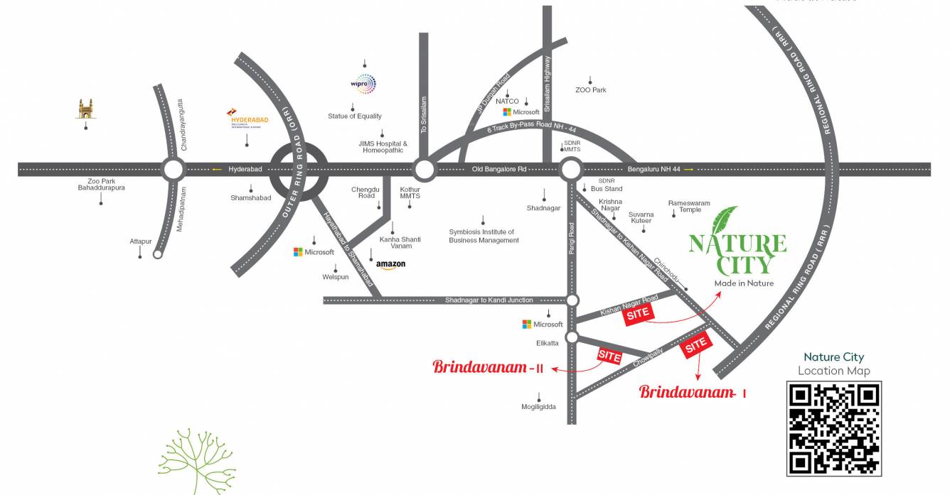 nature city Location Plan