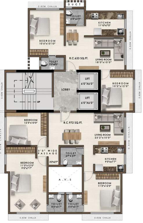  redevelopment of gold coin chsl Gold Coin CHSL Typical Upper Cluster Plan