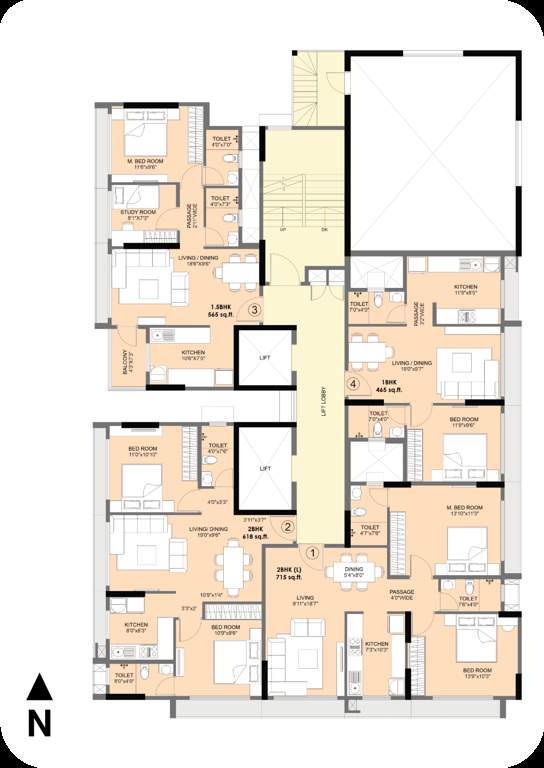  primrose Primrose Cluster Plan