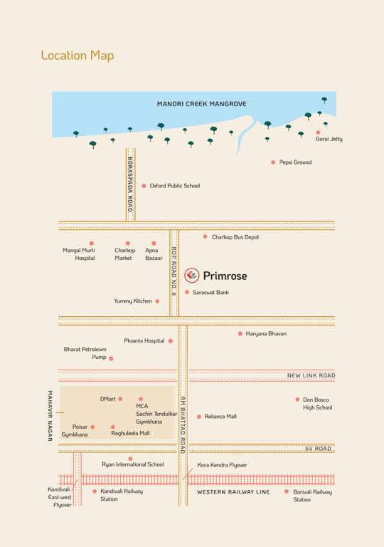  primrose Location Plan