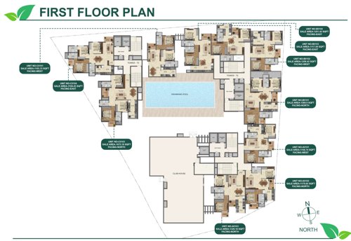  tropical-garden Block A To C Cluster Plan For 1st Floor