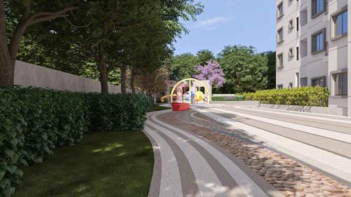  tropical-garden Children's play area