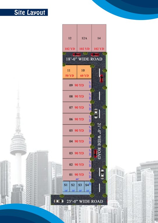 rajyog wisteria Layout Plan
