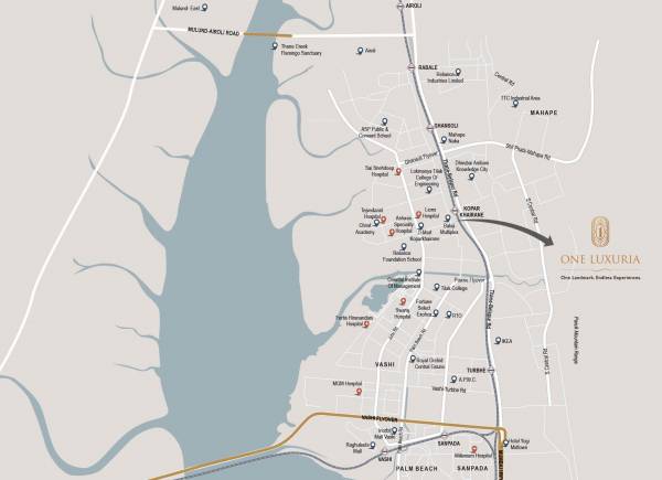  one-luxuria Location Plan