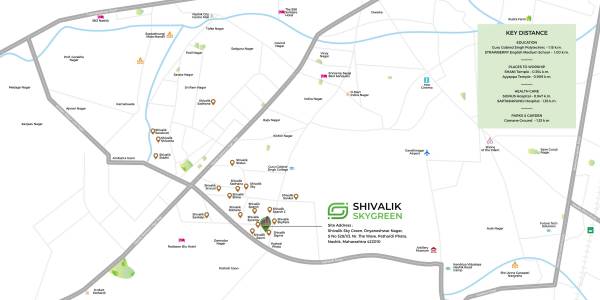  shivalik-skygreen Location Plan