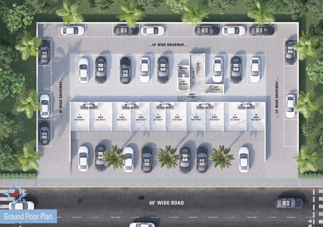  shivalik sagar Shivalik Sagar Cluster Plan For Ground Floor