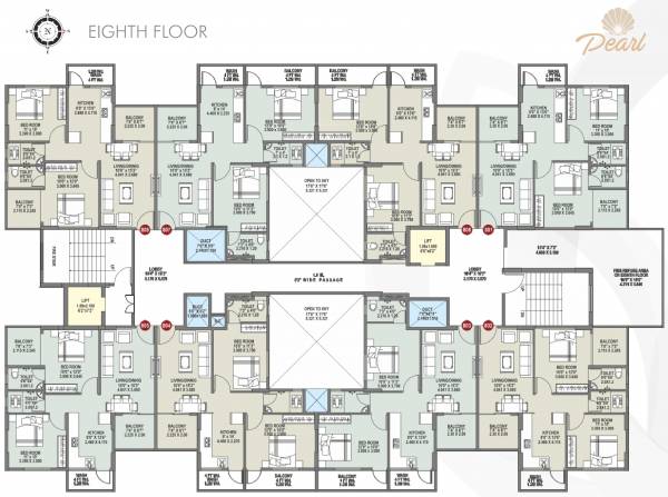 Pearl Cluster Plan for 8th Floor pride Pearl Cluster Plan for 8th Floor