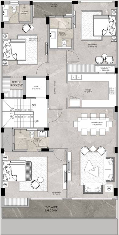  grand arch Grand Arch Cluster Plan From 1st To 3rd Floor
