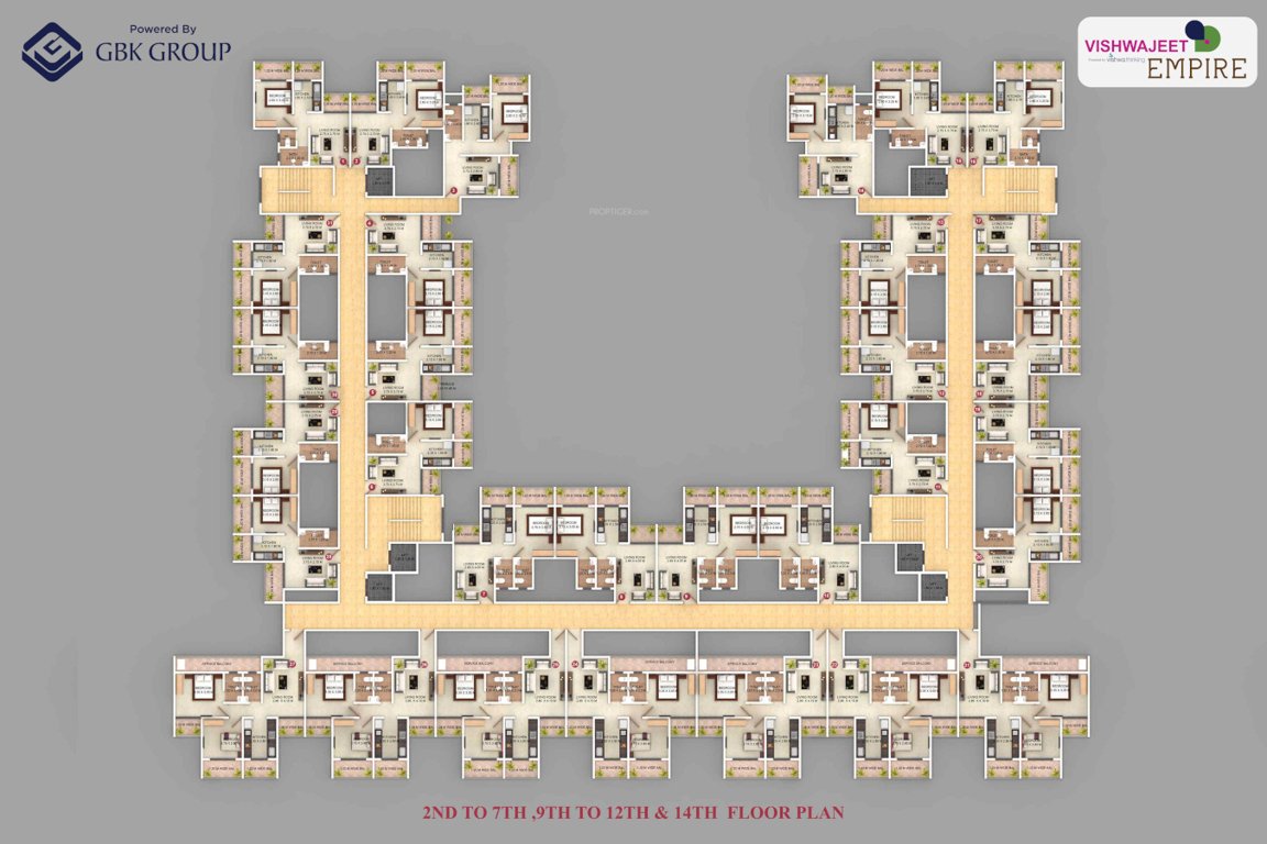  vishwajeet empire Vishwajeet Empire Cluster Plan