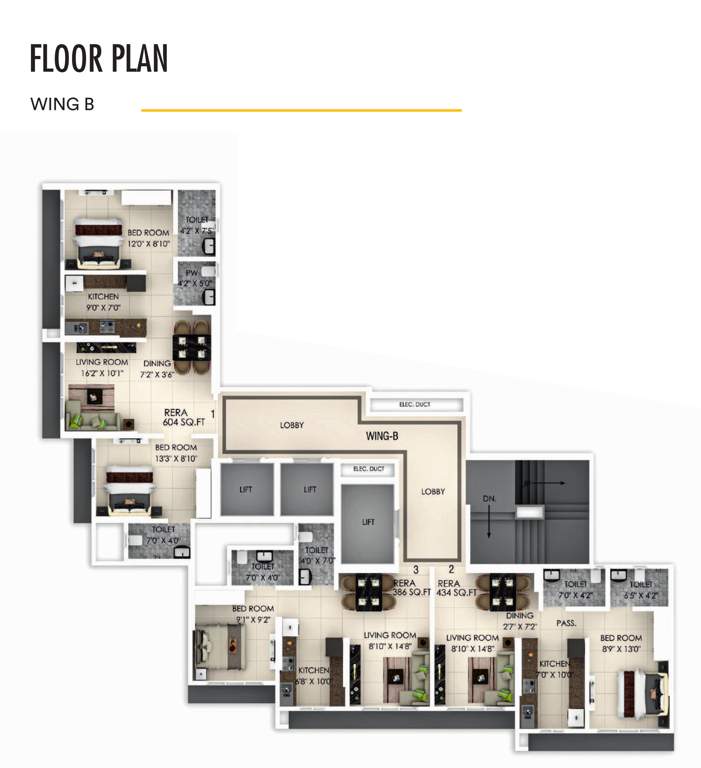  westwood 2 Westwood 2 Wing B Cluster Plan