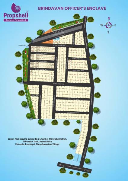  brindavan-officers-enclave Master Plan