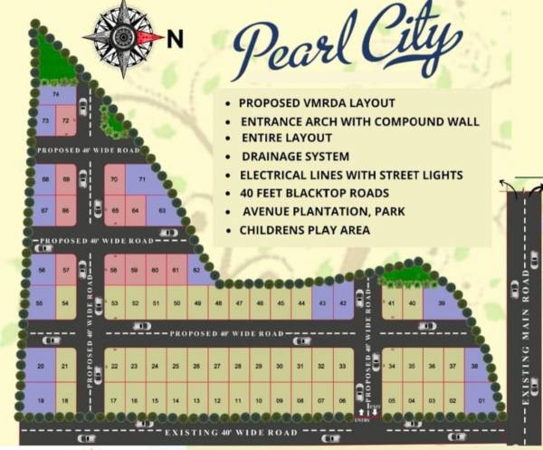  pearl-city Layout Plan