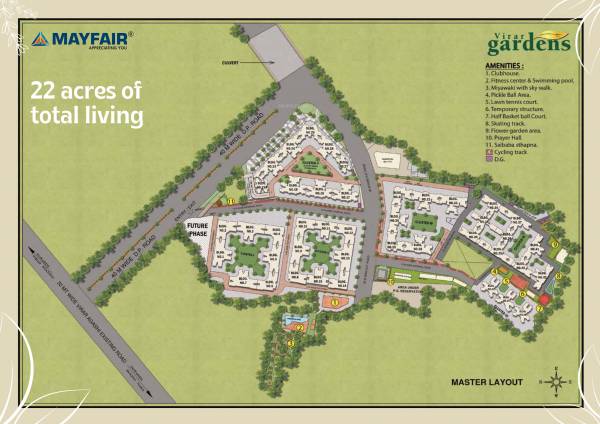  virar-gardens-cluster-vi Master Plan
