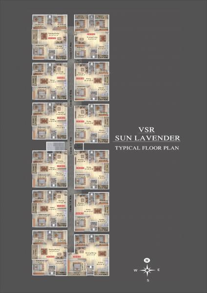  sun-lavender VSR Sunbirds Cluster Plan