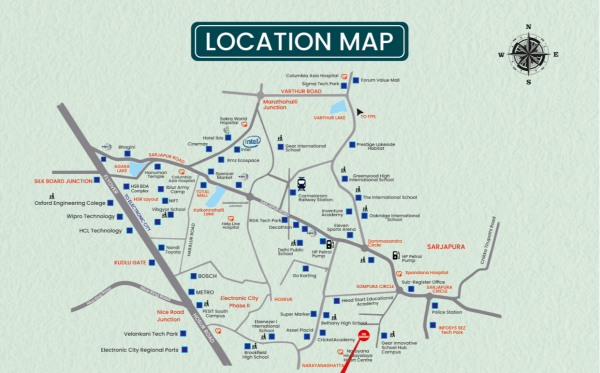  sun-lavender Location Plan