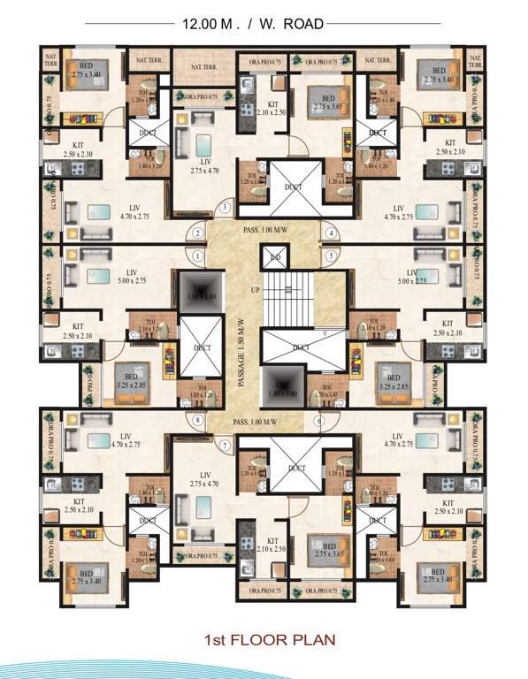  morivali richmand park Morivali Richmand Park Cluster Plan