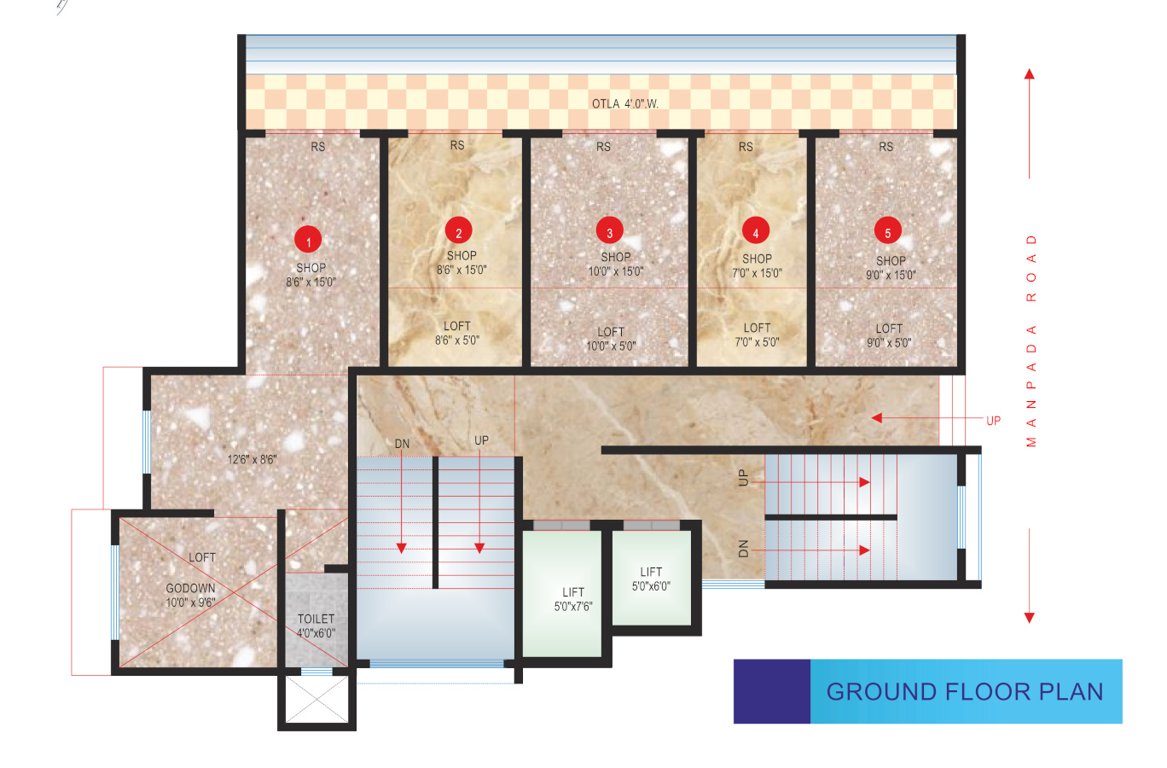  suman arcade Suman Arcade Cluster Plan