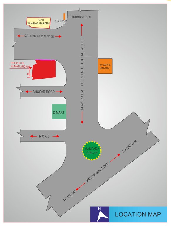  suman arcade Location Plan