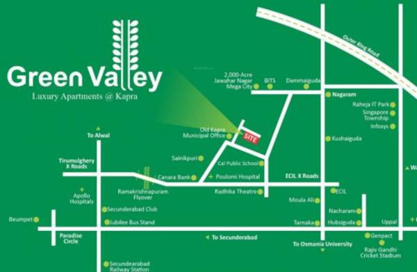 green-valley Location Plan