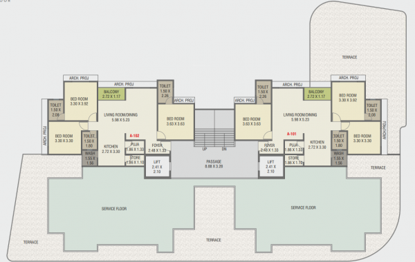  48 Aarna 48 Cluster Plan