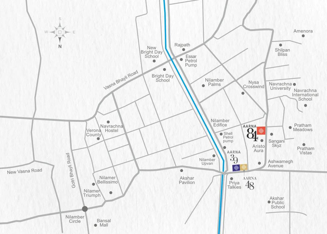  aarna 84 Location Plan