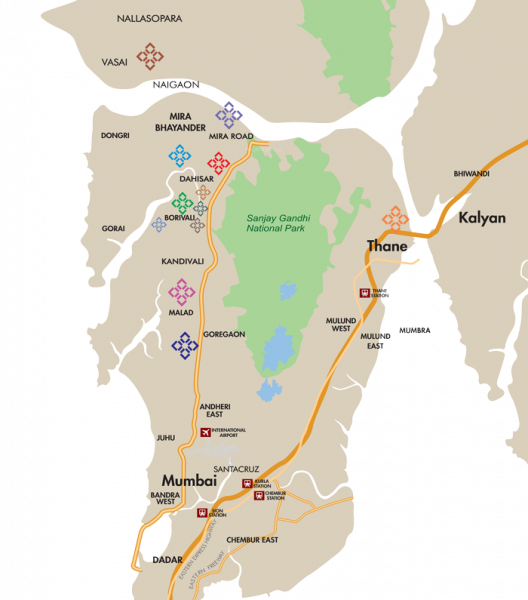 locationPlan of Empire Valencia