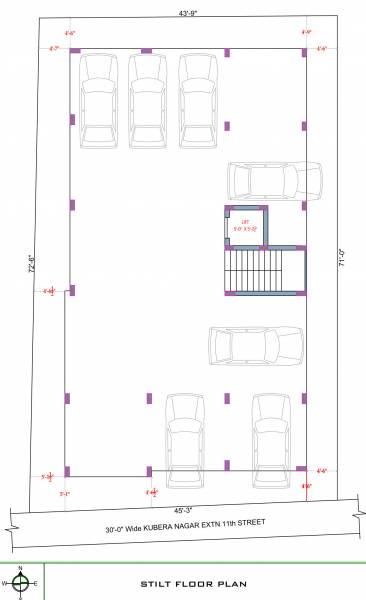  homes ASK Homes Cluster Plan For Ground Floor