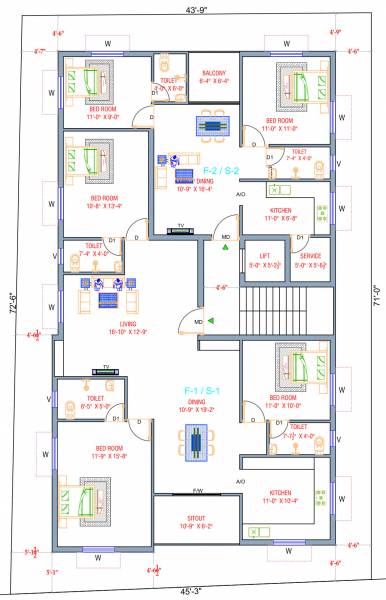  homes ASK Homes Cluster Plan from 1st to 2nd Floor