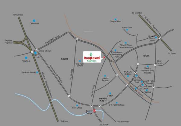  raajlaxmi-greens-d-wing Location Plan